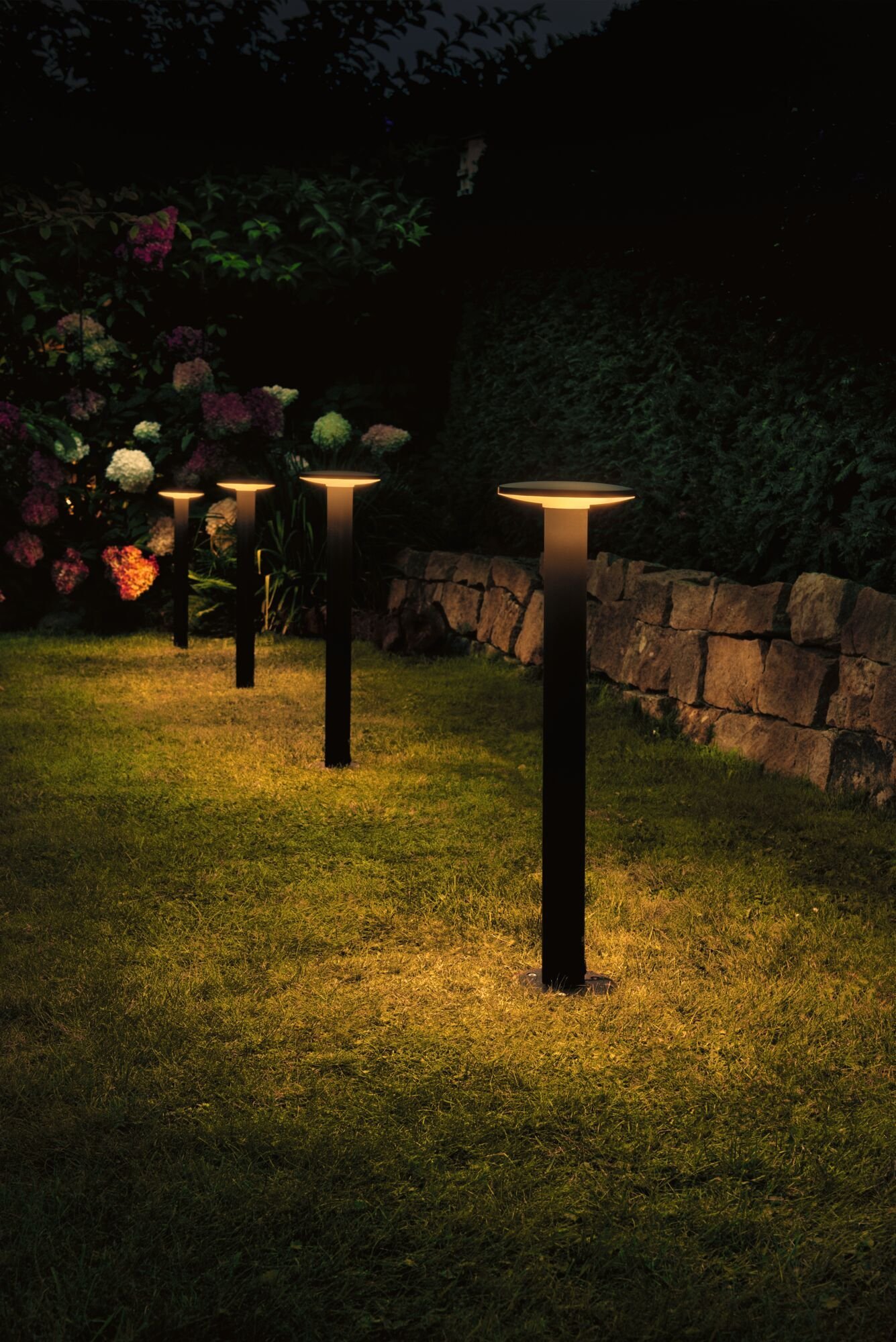 P 94723 Plug & Shine LED stojací svítidlo Plate samostatné svítidlo IP44 2200K 7W antracit - PAULMANN (obrázek 7)