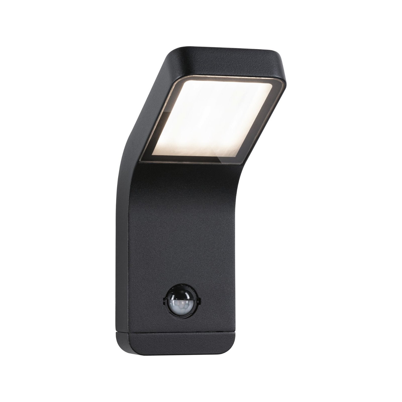 P 94745 LED venkovní nástěnné svítidlo Kulma pohybové čidlo IP44 90x174mm 3000K 7,5W 230V antracit hliník - PAULMANN