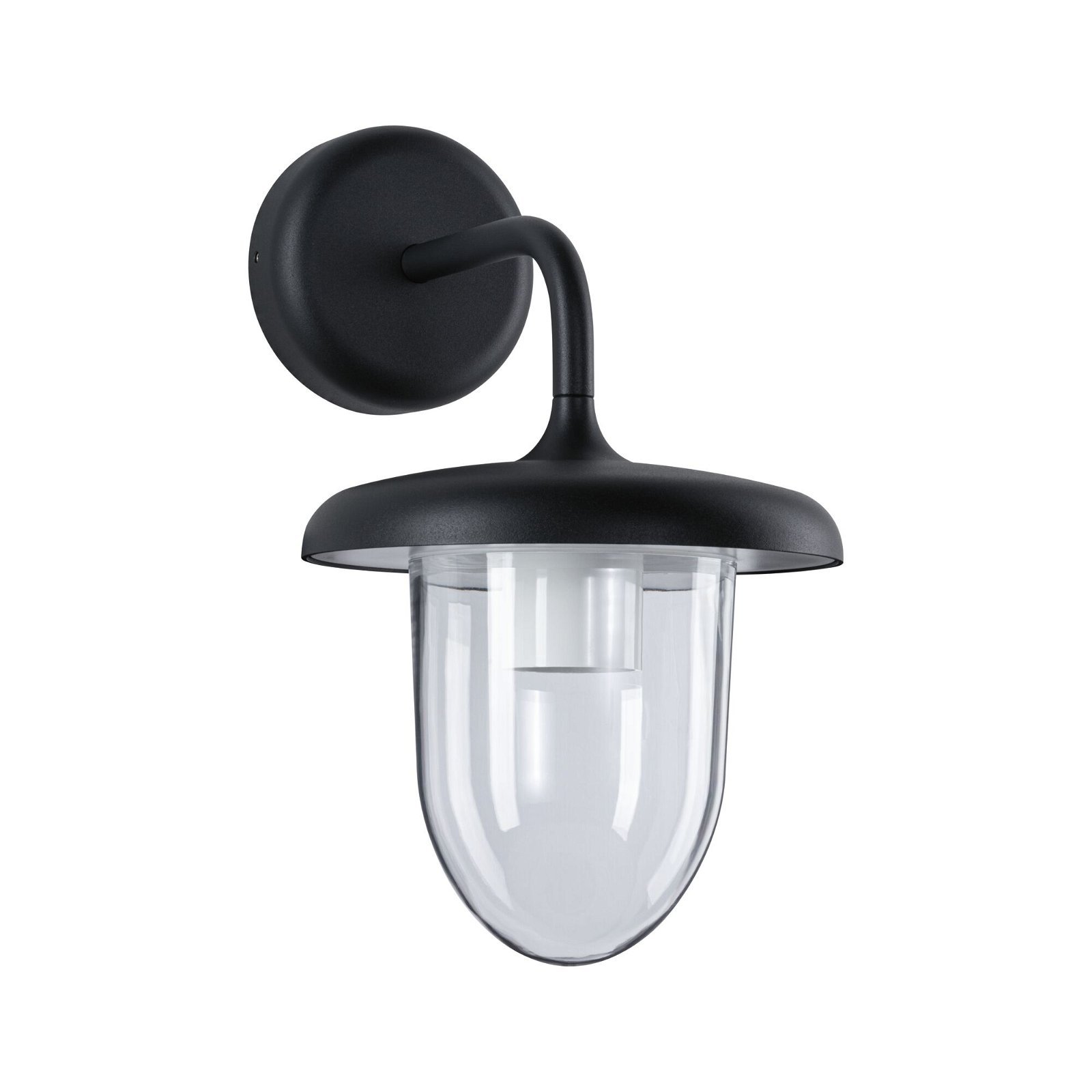 P 94757 Venkovní nástěnné svítidlo Vintario IP44 kruhové 180x250mm max. 20W 230V antracit hliník - PAULMANN