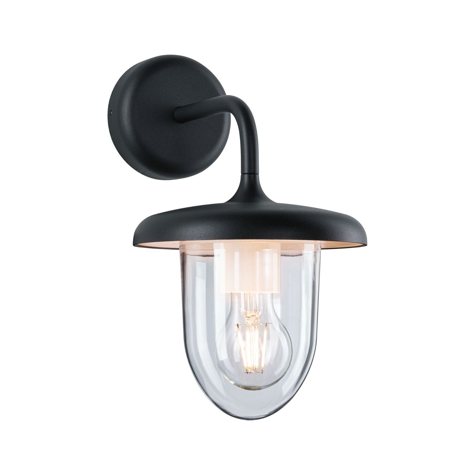 P 94757 Venkovní nástěnné svítidlo Vintario IP44 kruhové 180x250mm max. 20W 230V antracit hliník - PAULMANN (obrázek 10)