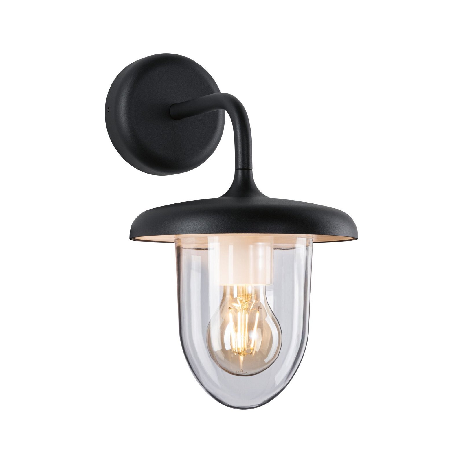 P 94757 Venkovní nástěnné svítidlo Vintario IP44 kruhové 180x250mm max. 20W 230V antracit hliník - PAULMANN (obrázek 11)