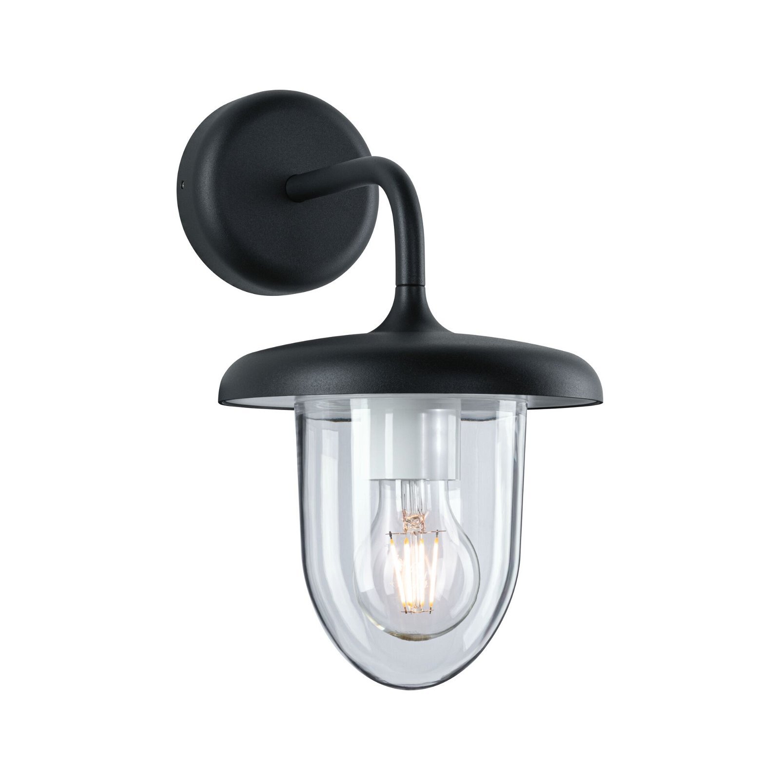 P 94757 Venkovní nástěnné svítidlo Vintario IP44 kruhové 180x250mm max. 20W 230V antracit hliník - PAULMANN (obrázek 12)