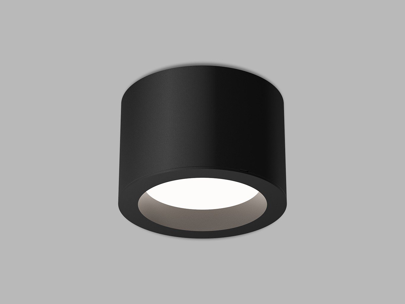 Levně LED2 1235453 Svítidlo KAPA ON 14, B 12W 3000K/3500K/4000K stropní černá - LED2 Lighting