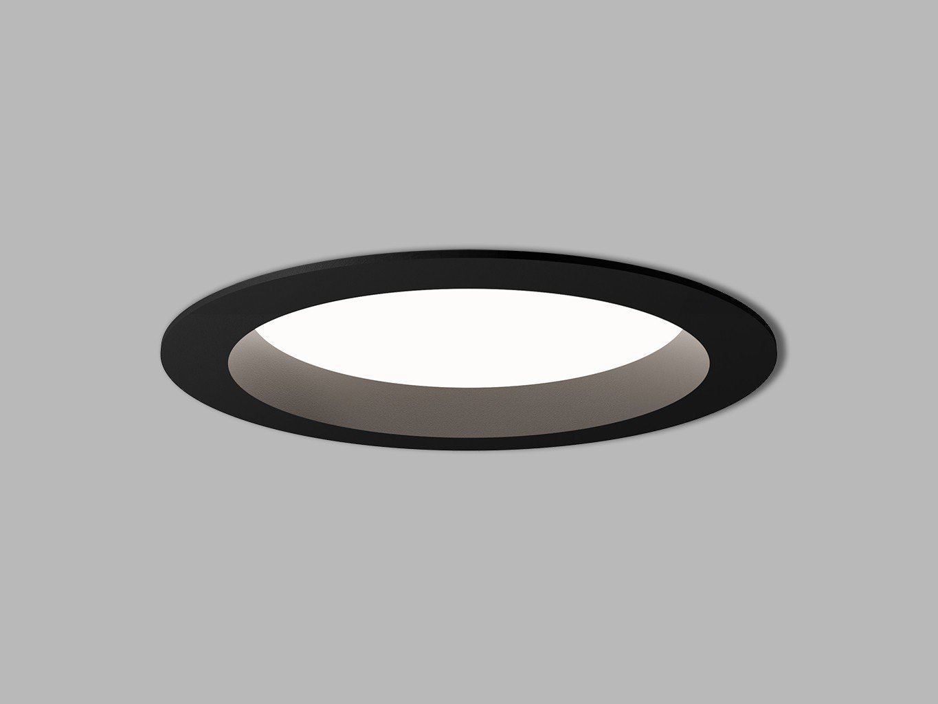 LED2 2235353D Svítidlo KAPA 19, B DALI/PUSH DIM 25W 3000K/3500K/4000K zápustná černá - LED2 Lighting