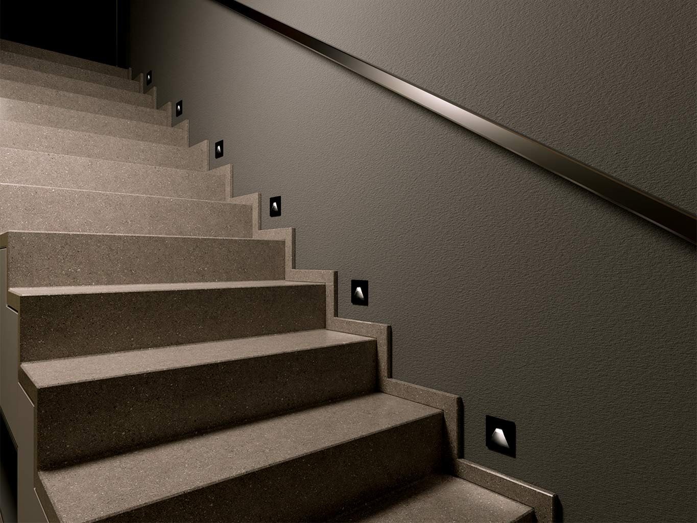 LED2 2390653 Svítidlo WALK II Q, B 3W 3000K/4000K/6000K zápustná černá - LED2 Lighting (obrázek 7)