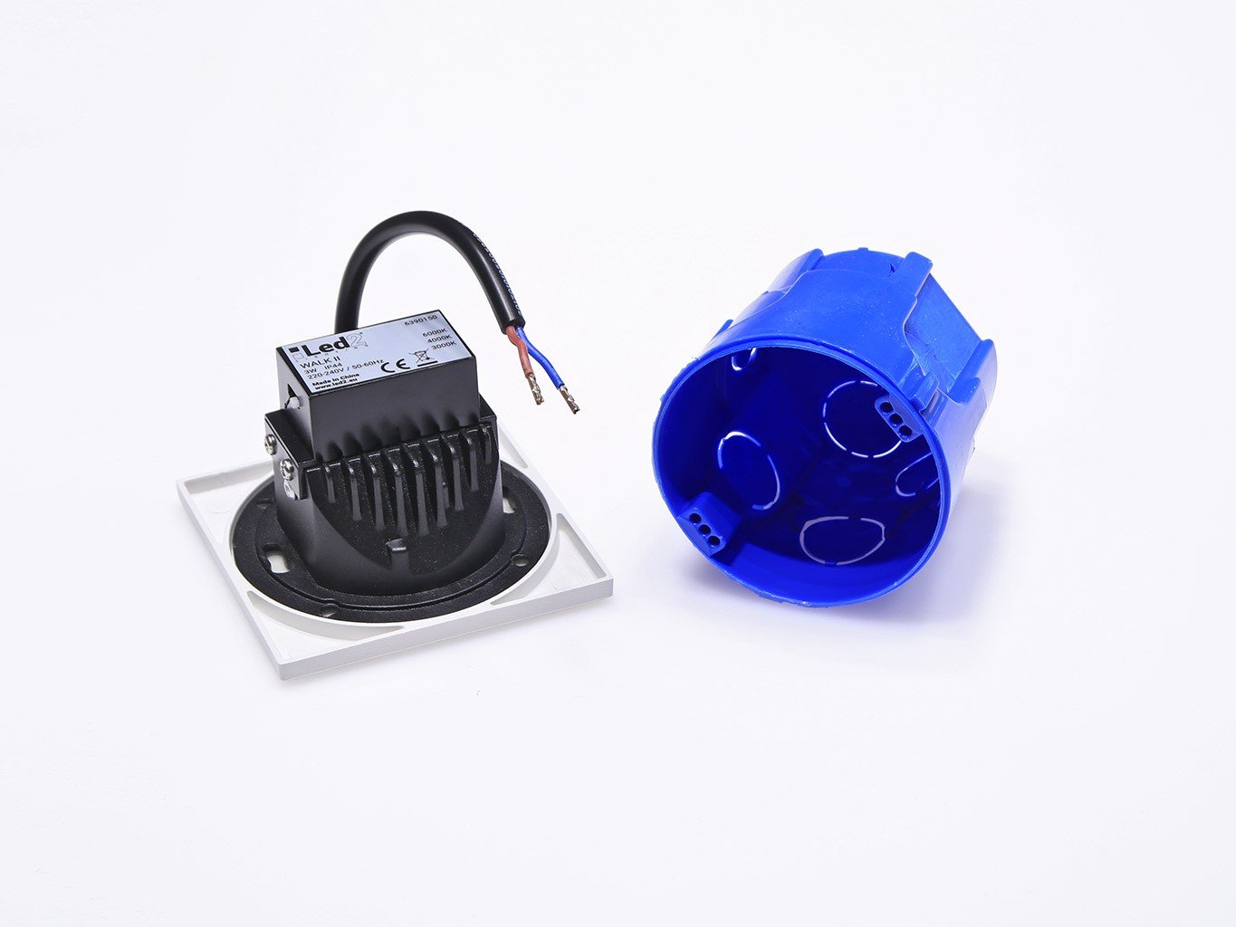 LED2 2390653 Svítidlo WALK II Q, B 3W 3000K/4000K/6000K zápustná černá - LED2 Lighting (obrázek 8)