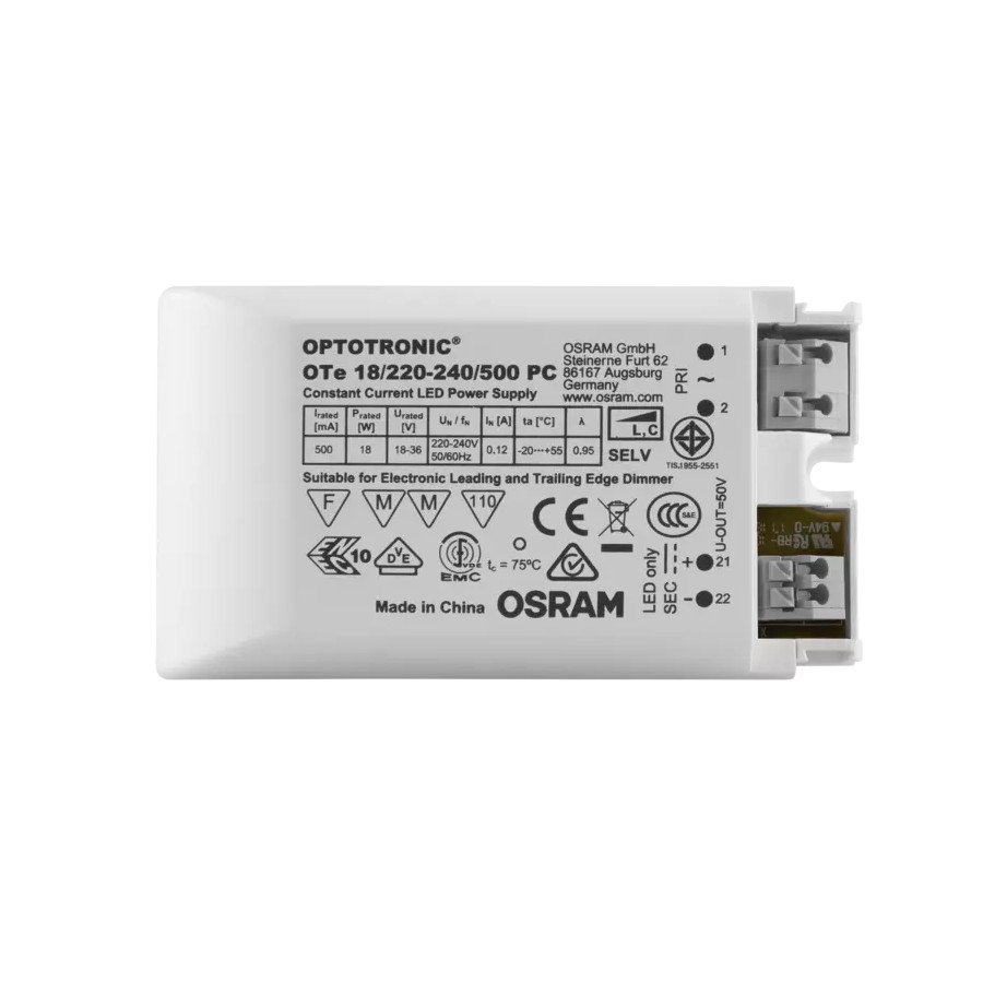RED G13840 DRIVER LED 9-18W DIMM 500mA max. 18W - DESIGN RENDL (obrázek 3)