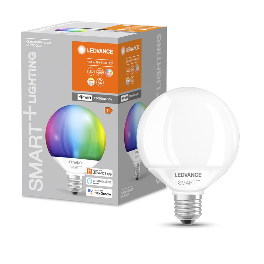 RED G13833 OSRAM SMART+ Globe 95 matná 230V E27 LED EQ100 RGBW - DESIGN RENDL (obrázek 5)