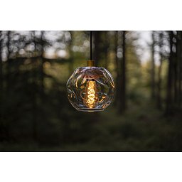 Obrázek pro produkt Závěsné svítidlo Element Easy Sphere Mini Natural | černý lak, černá patice, čiré sklo - YOURDESIGN