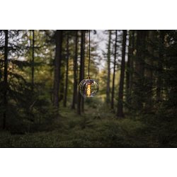 Obrázek pro produkt Závěsné svítidlo Element Easy Sphere Mini Smoke | tmavý dub, černá patice, kouřové sklo - YOURDESIGN
