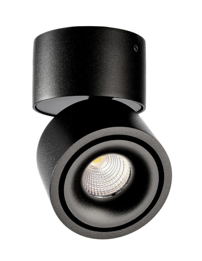IMPR 348178 Deko-Light stropní přisazené svítidlo Uni II Mini 220-240V AC/50-60Hz 8,00 W 3000 K 600 lm tmavě černá RAL 9005 - LIGHT IMPRESSIONS