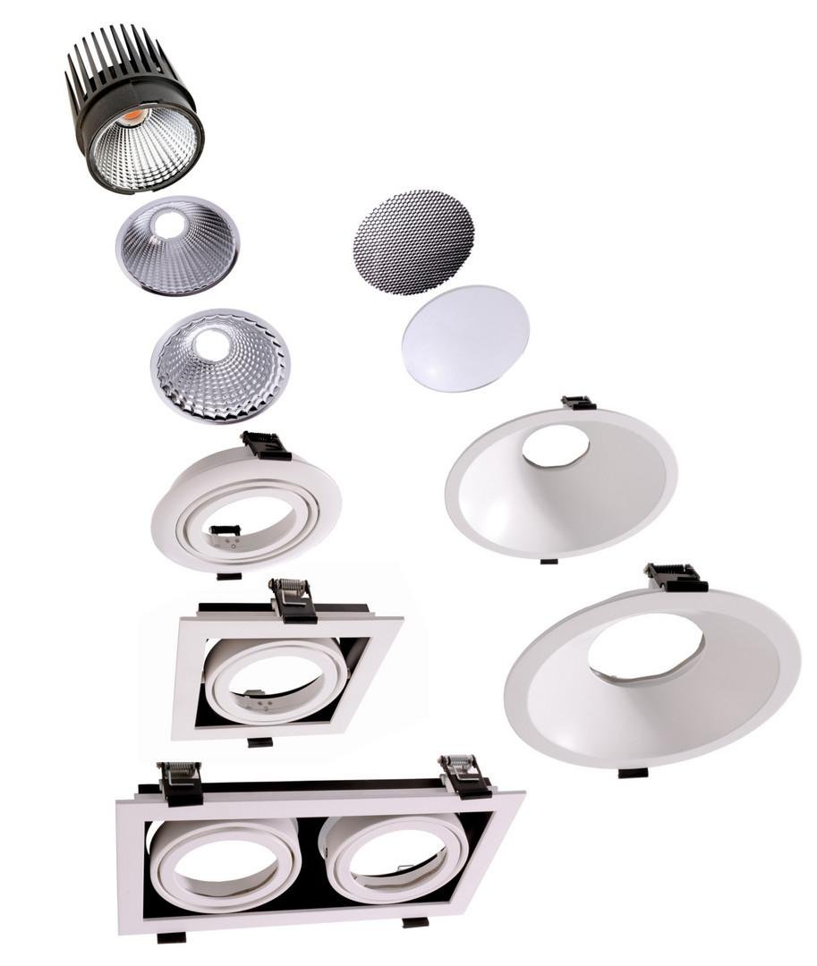 IMPR 565352 Deko-Light stropní vestavné svítidlo modulární systém COB 31W 31-37V DC 31,00 W 3000 K 3270 lm šedá (obrázek 4)