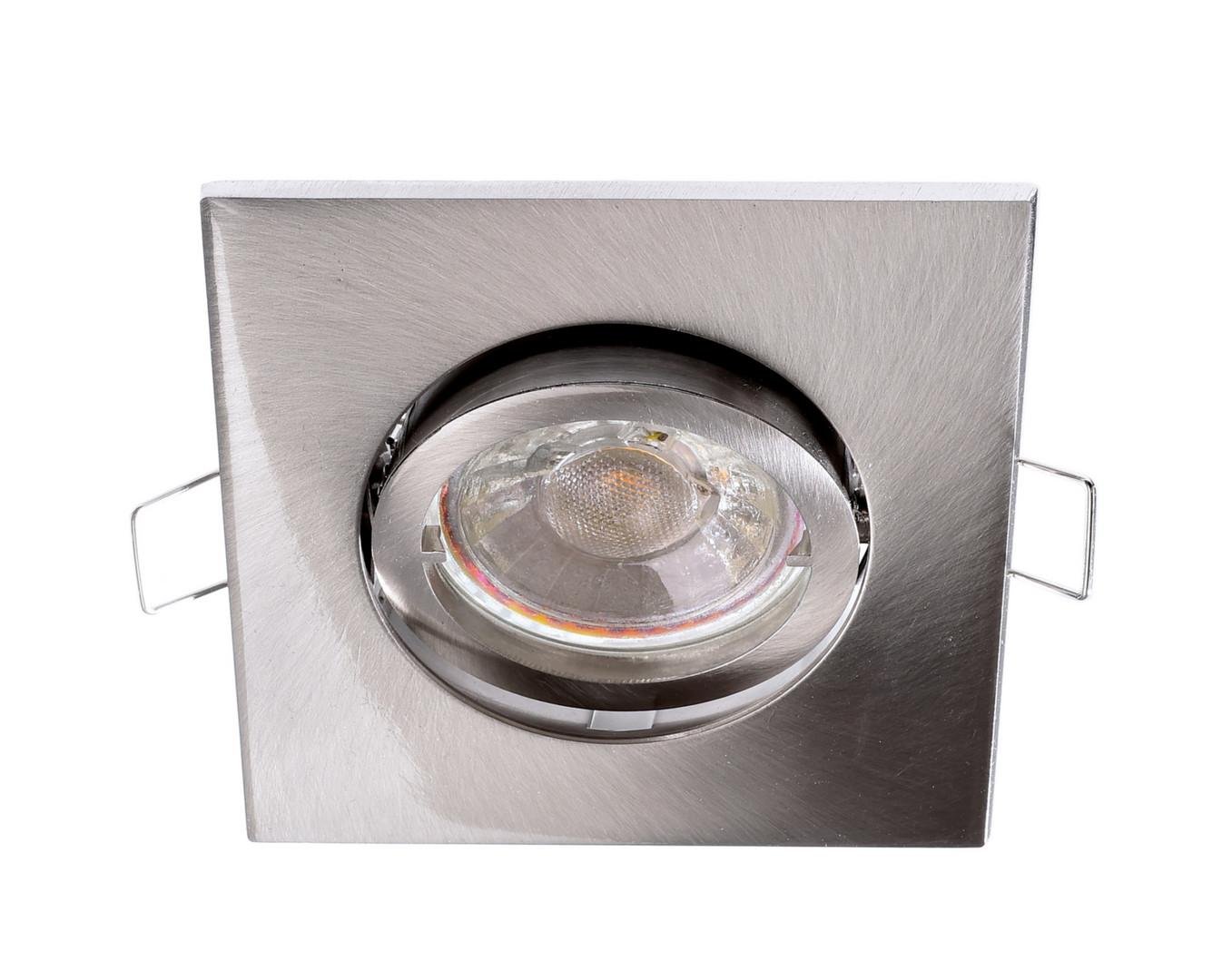 IMPR 110030 Deko-Light stropní vestavné svítidlo Alioth 2 hranaté 12V AC/DC GU5.3 / MR16 1x max. 35,00 W 90 mm stříbrná - LIGHT IMPRESSIONS