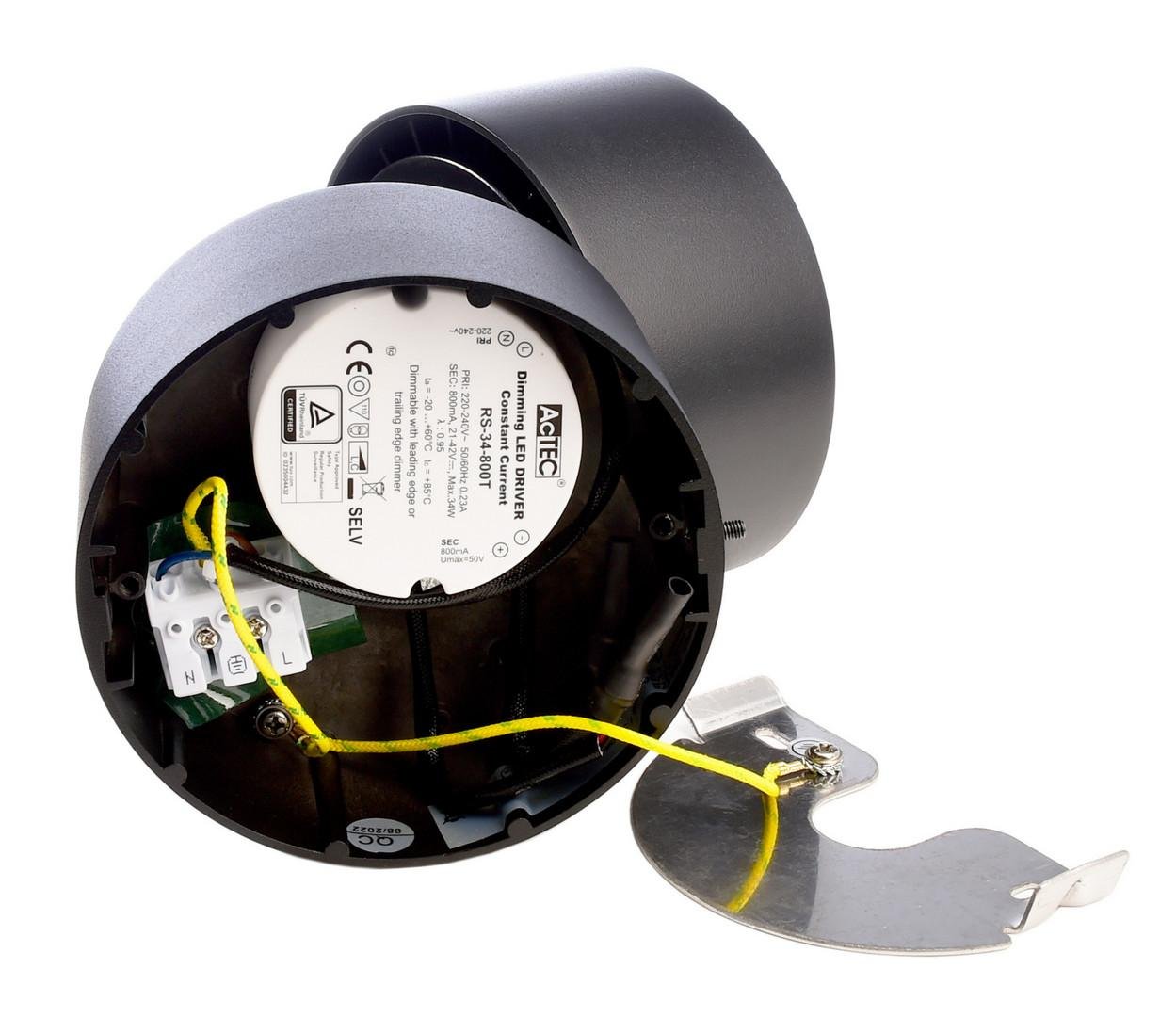 Obrázek produktu Deko-Light stropní přisazené svítidlo Uni II Max 220-240V AC/50-60Hz 32,00 W 3000 K 2410 lm tmavě černá RAL 9005 - LIGHT IMPRESSIONS 3 Obrázek produktu Deko-Light stropní přisazené svítidlo Uni II Max 220-240V AC/50-60Hz 32,00 W 3000 K 2410 lm tmavě černá RAL 9005 - LIGHT IMPRESSIONS 3