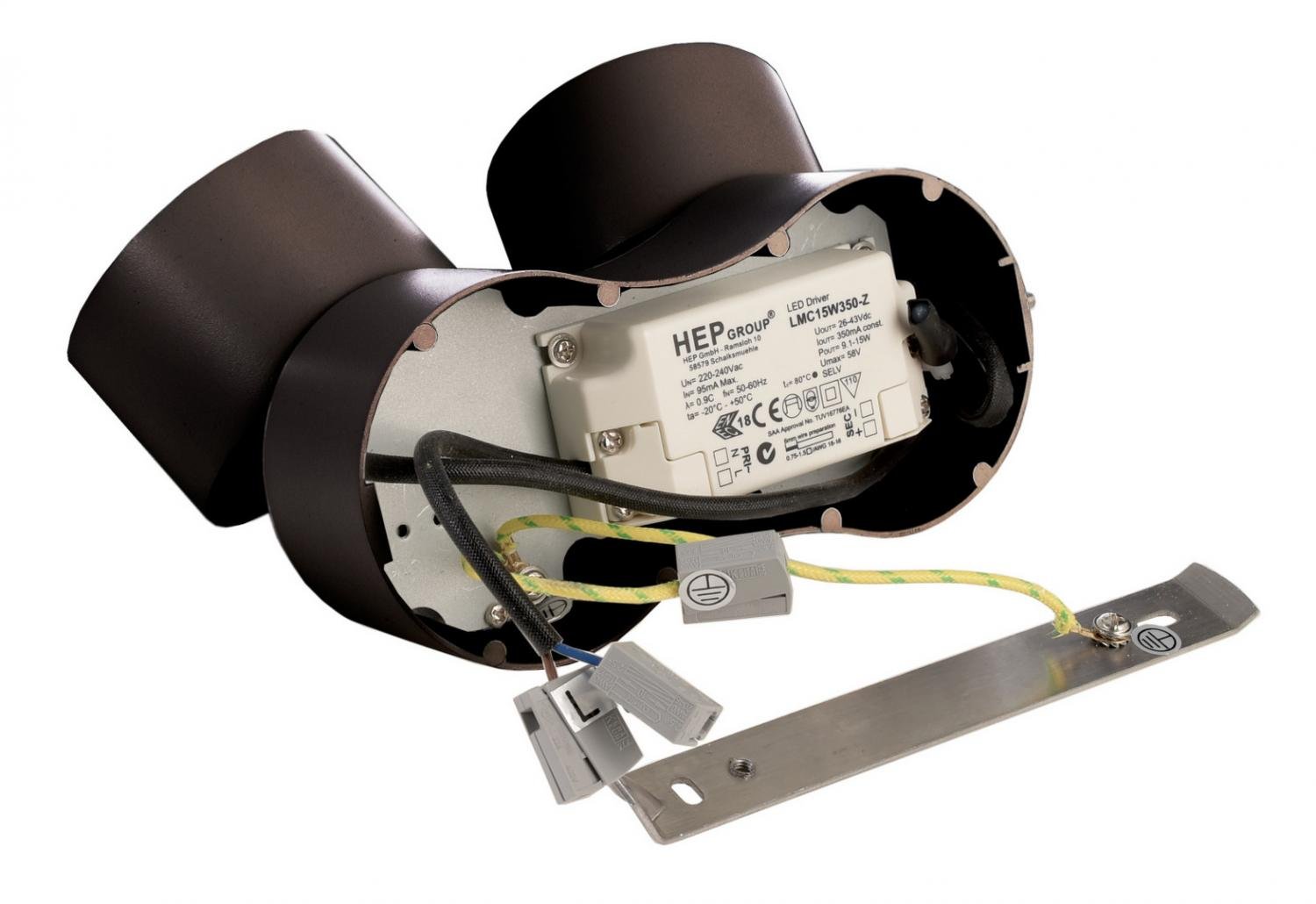 Obrázek produktu Deko-Light stropní přisazené svítidlo Uni II Mini Double 220-240V AC/50-60Hz 15,00 W 3000 K 980 lm 160 mm tmavě černá RAL 9005 - LIGHT IMPRESSIONS 3 Obrázek produktu Deko-Light stropní přisazené svítidlo Uni II Mini Double 220-240V AC/50-60Hz 15,00 W 3000 K 980 lm 160 mm tmavě černá RAL 9005 - LIGHT IMPRESSIONS 3