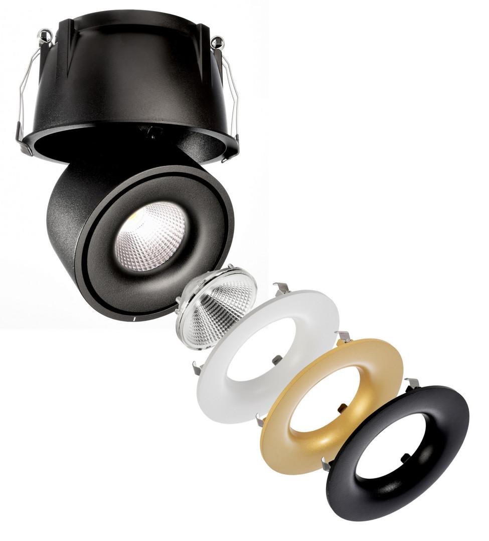IMPR 565361 Deko-Light stropní vestavné svítidlo Uni II 33-34V DC 12,00 W 3000 K 1035 lm černá (obrázek 2)