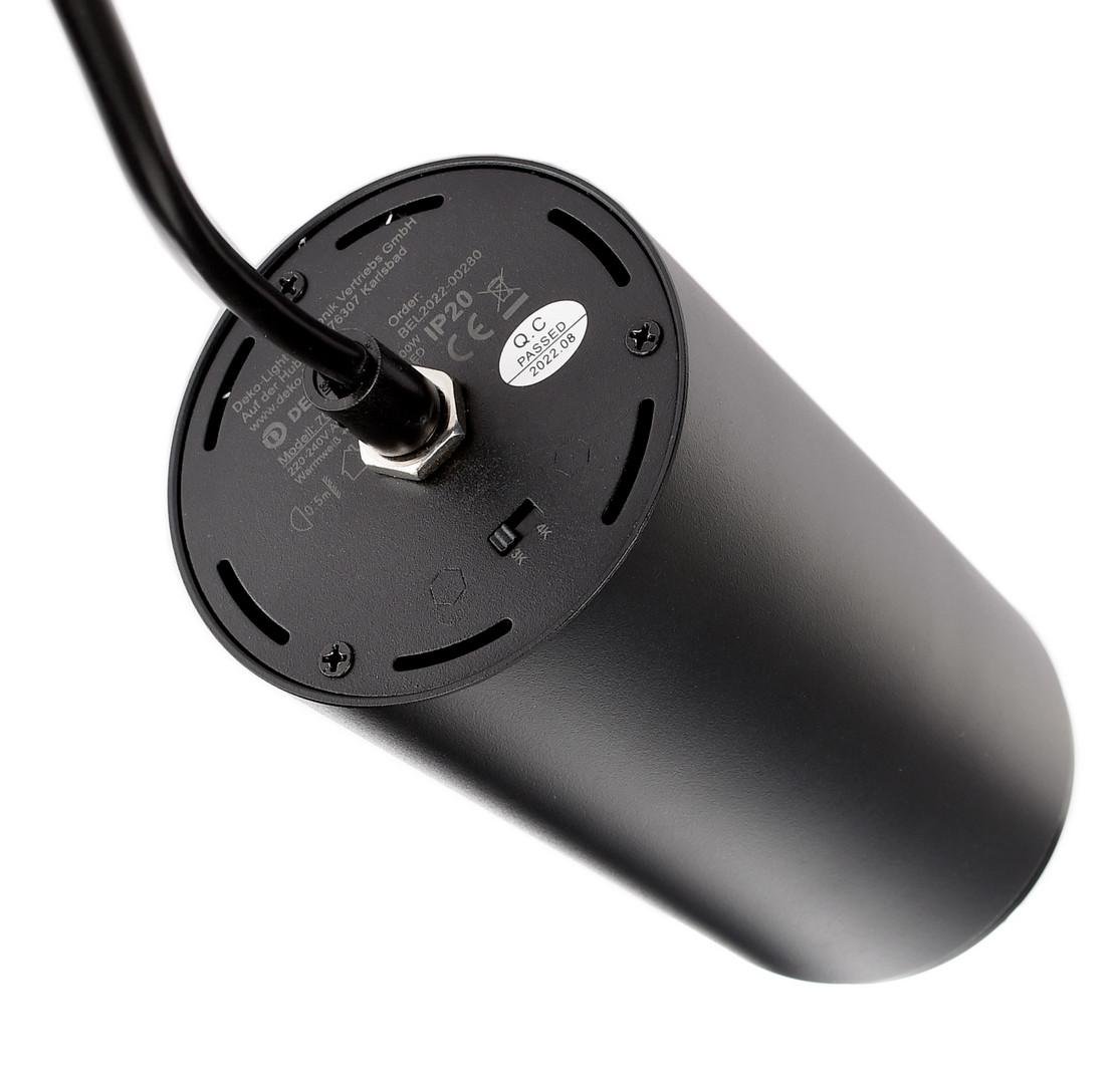 Obrázek produktu Deko-Light kolejnicový systém 3-fázový 230V Lucea 15 černá 220-240V AC/50-60Hz 15,00 W 3000/4000 K tmavě černá RAL 9005 - LIGHT IMPRESSIONS 4 Obrázek produktu Deko-Light kolejnicový systém 3-fázový 230V Lucea 15 černá 220-240V AC/50-60Hz 15,00 W 3000/4000 K tmavě černá RAL 9005 - LIGHT IMPRESSIONS 4