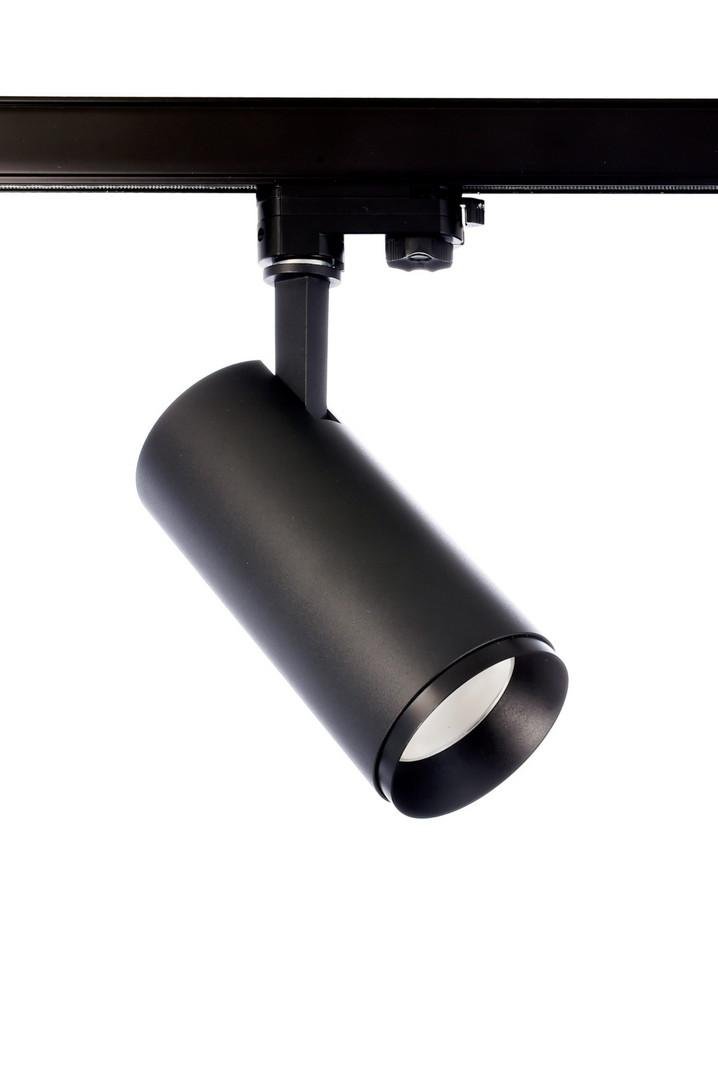 IMPR 707119 Deko-Light kolejnicový systém 3-fázový 230V Lucea 15 černá 220-240V AC/50-60Hz 15,00 W 3000/4000 K tmavě černá RAL 9005 - LIGHT IMPRESSIONS