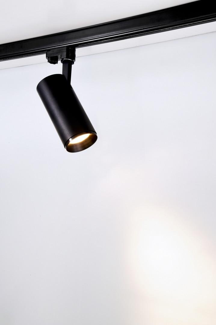 IMPR 707119 Deko-Light kolejnicový systém 3-fázový 230V Lucea 15 černá 220-240V AC/50-60Hz 15,00 W 3000/4000 K tmavě černá RAL 9005 (obrázek 5)