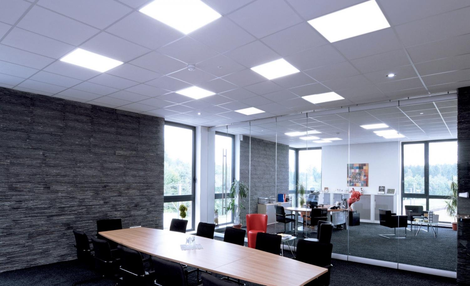 IMPR 100150 Deko-Light rastrové svítidlo Basic 220-240V AC/50-60Hz 36,00 W 4000 K 4320 lm 595 mm bílá RAL 9016 (obrázek 2)