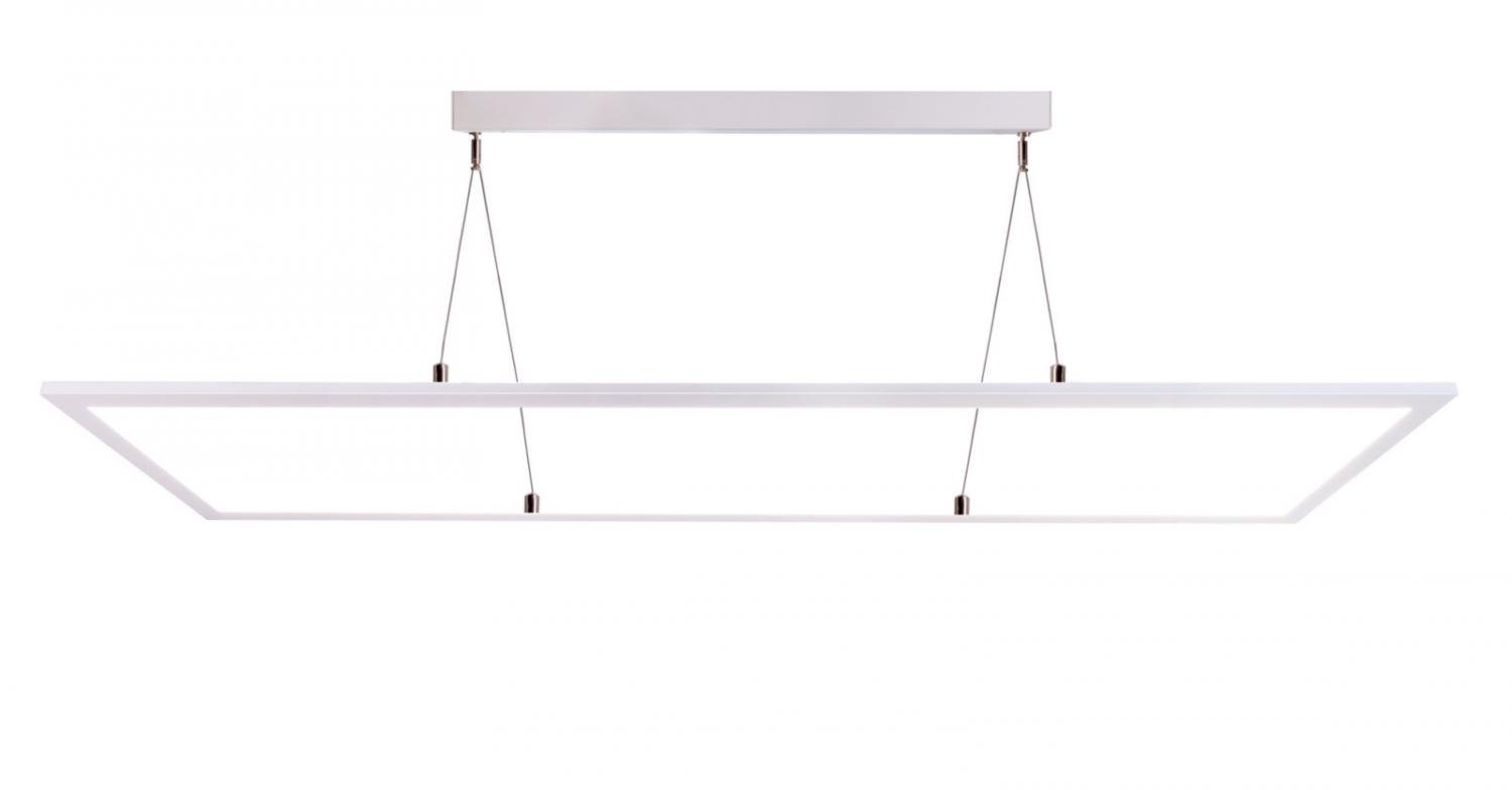 IMPR 342221 Deko-Light závěsné svítidlo LED panel čiré hranaté 50W 3000/4000K 6100lm bílá - LIGHT IMPRESSIONS