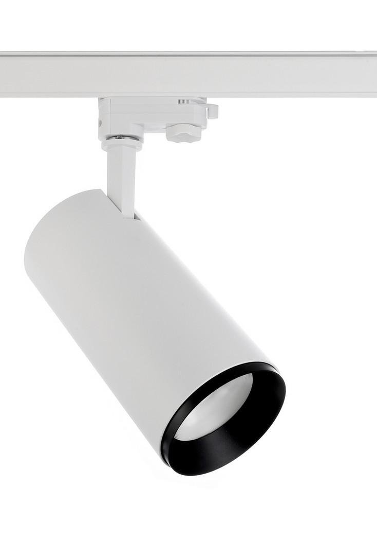 IMPR 707122 Deko-Light kolejnicový systém 3-fázový 230V Lucea 30 bílá 220-240V AC/50-60Hz 30,00 W 3000/4000 K bílá RAL 9016 - LIGHT IMPRESSIONS