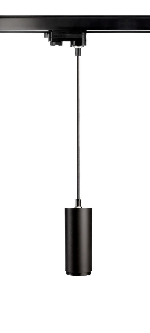 IMPR 707125 Deko-Light kolejnicový systém 3-fázový 230V Lucea 10 černá 220-240V AC/50-60Hz 10,00 W 3000/4000 K tmavě černá RAL 9005 - LIGHT IMPRESSIONS