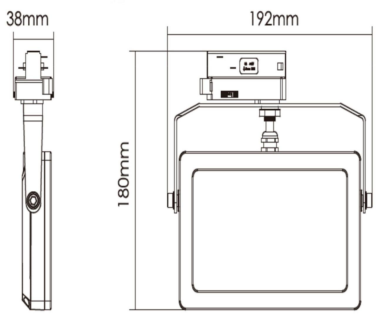 Obrázek produktu Deko-Light kolejnicový systém 3-fázový 230V Flood SMD, 15 W, 3000 K, bílá 220-240V AC/50-60Hz 15,00 W 3000 K bílá RAL 9016 192 mm - LIGHT IMPRESSIONS 3 Obrázek produktu Deko-Light kolejnicový systém 3-fázový 230V Flood SMD, 15 W, 3000 K, bílá 220-240V AC/50-60Hz 15,00 W 3000 K bílá RAL 9016 192 mm - LIGHT IMPRESSIONS 3