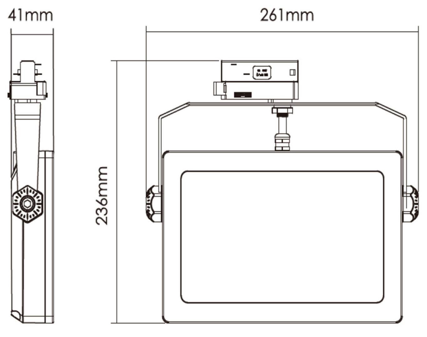 Obrázek produktu Deko-Light kolejnicový systém 3-fázový 230V Flood SMD, 30 W, 4000 K, bílá 220-240V AC/50-60Hz 30,00 W 4000 K bílá RAL 9016 261 mm - LIGHT IMPRESSIONS 3 Obrázek produktu Deko-Light kolejnicový systém 3-fázový 230V Flood SMD, 30 W, 4000 K, bílá 220-240V AC/50-60Hz 30,00 W 4000 K bílá RAL 9016 261 mm - LIGHT IMPRESSIONS 3