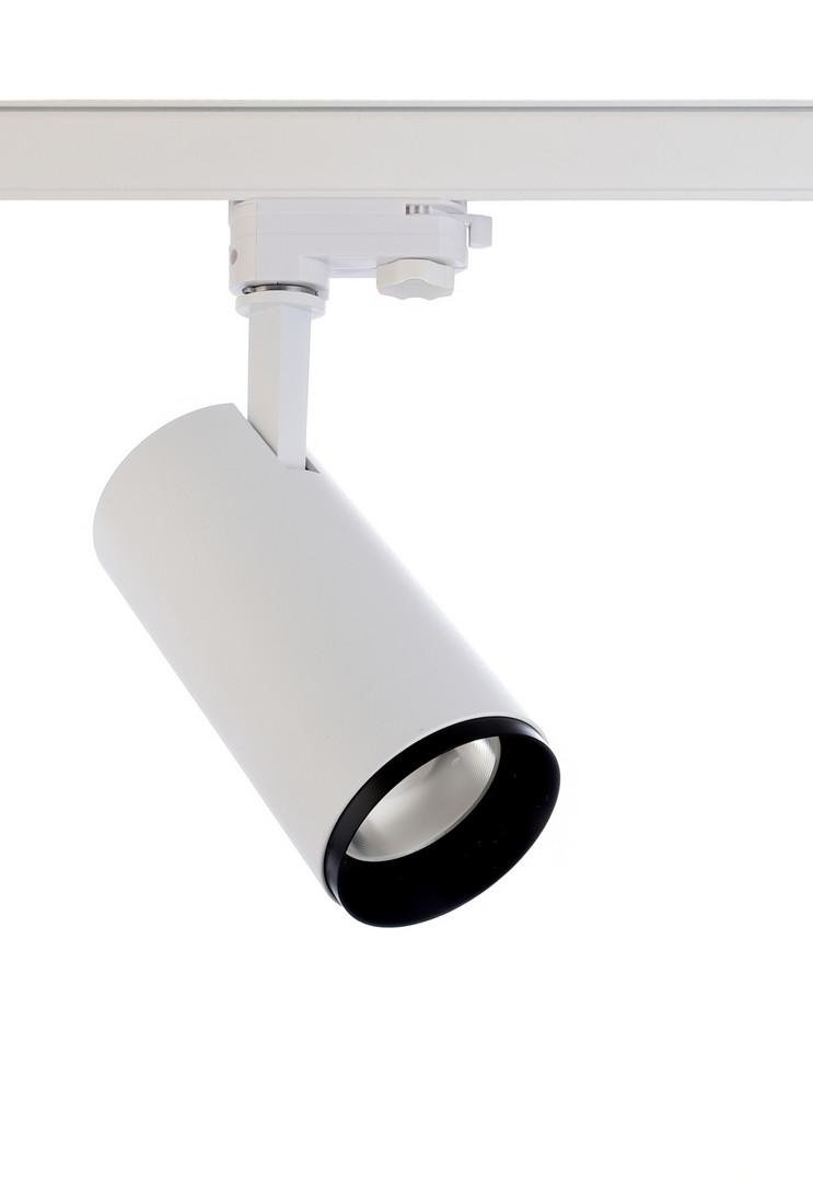 IMPR 707118 Deko-Light kolejnicový systém 3-fázový 230V Lucea 15 bílá 220-240V AC/50-60Hz 15,00 W 3000/4000 K bílá RAL 9016 - LIGHT IMPRESSIONS