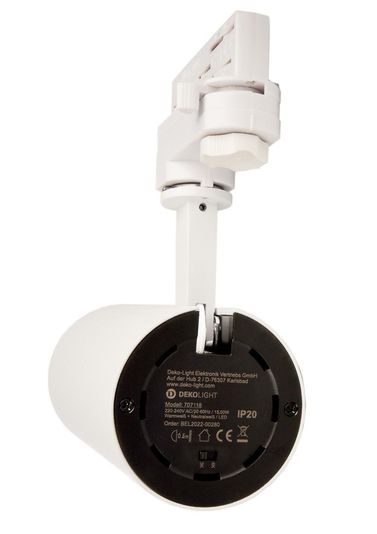Obrázek produktu Deko-Light kolejnicový systém 3-fázový 230V Lucea 15 bílá 220-240V AC/50-60Hz 15,00 W 3000/4000 K bílá RAL 9016 - LIGHT IMPRESSIONS 2 Obrázek produktu Deko-Light kolejnicový systém 3-fázový 230V Lucea 15 bílá 220-240V AC/50-60Hz 15,00 W 3000/4000 K bílá RAL 9016 - LIGHT IMPRESSIONS 2