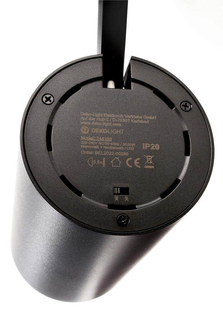 Obrázek produktu Deko-Light stropní přisazené svítidlo Lucea 30 černá 220-240V AC/50-60Hz 30,00 W 3000/4000 K 2900 lm tmavě černá RAL 9005 - LIGHT IMPRESSIONS 2 Obrázek produktu Deko-Light stropní přisazené svítidlo Lucea 30 černá 220-240V AC/50-60Hz 30,00 W 3000/4000 K 2900 lm tmavě černá RAL 9005 - LIGHT IMPRESSIONS 2