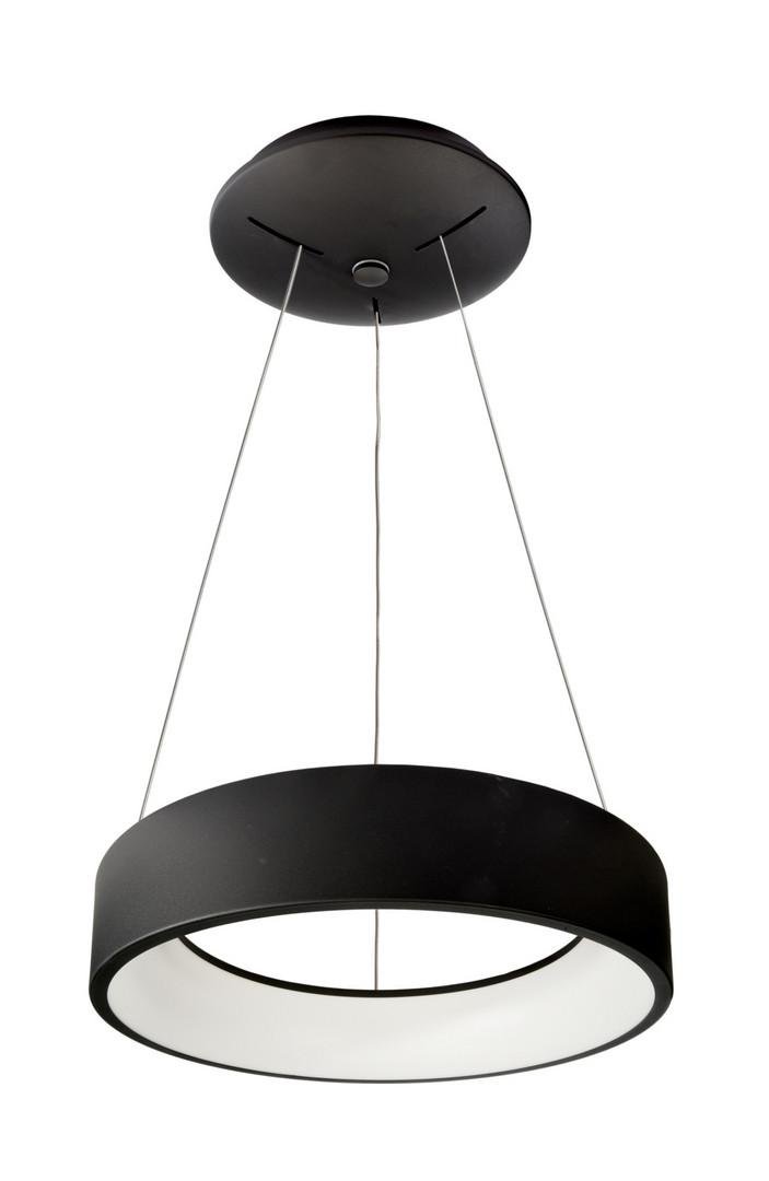 IMPR 342184 Deko-Light závěsné svítidlo Sculptoris 400 mm, 30,0 W, 3000/4000 K, černá 220-240V AC/50-60Hz 30,00 W 3000/4000 K 2000 lm tmavě černá RAL 9005 - LIGHT IMPRESSIONS