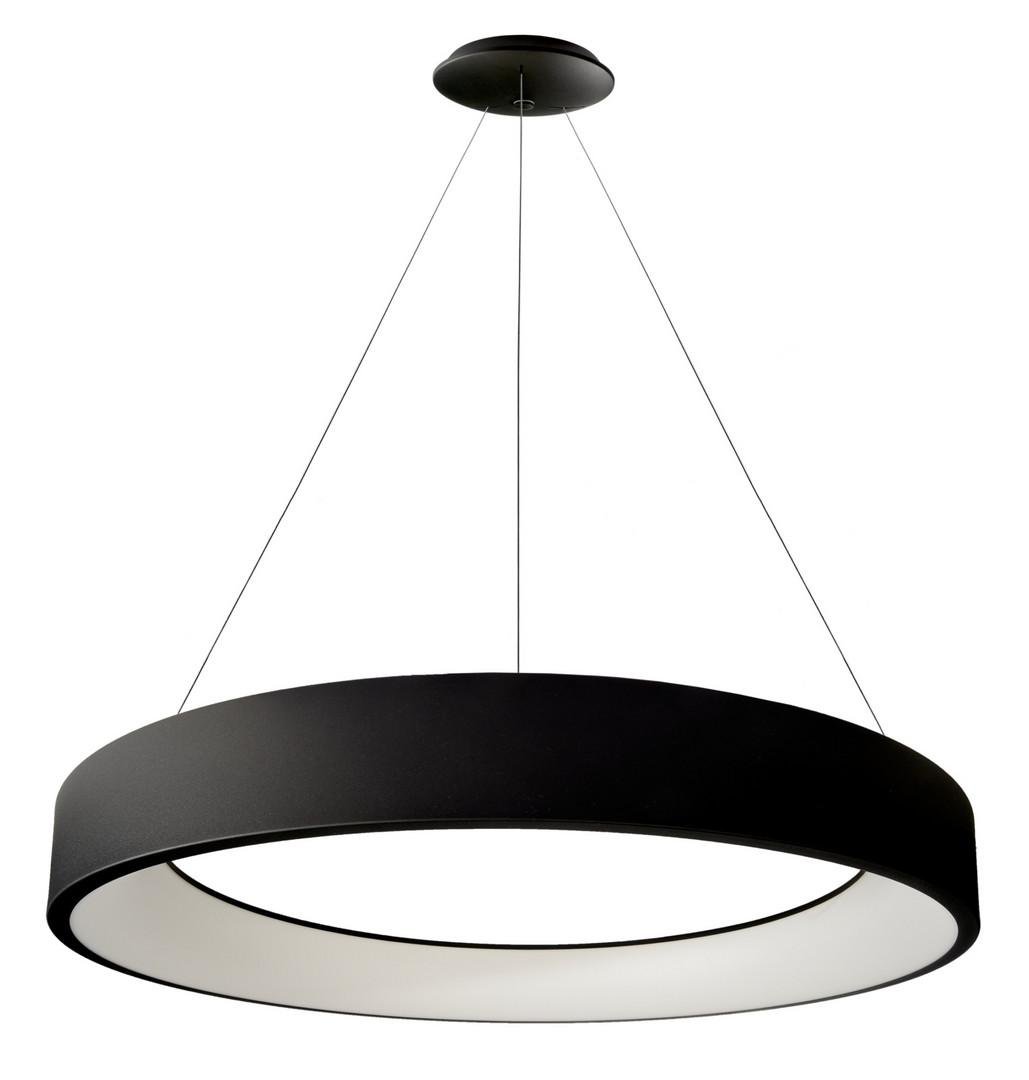 IMPR 342188 Deko-Light závěsné svítidlo Sculptoris 800 mm, 60,0 W, 3000/4000 K, černá 220-240V AC/50-60Hz 60,00 W 3000/4000 K 4100 lm tmavě černá RAL 9005 - LIGHT IMPRESSIONS