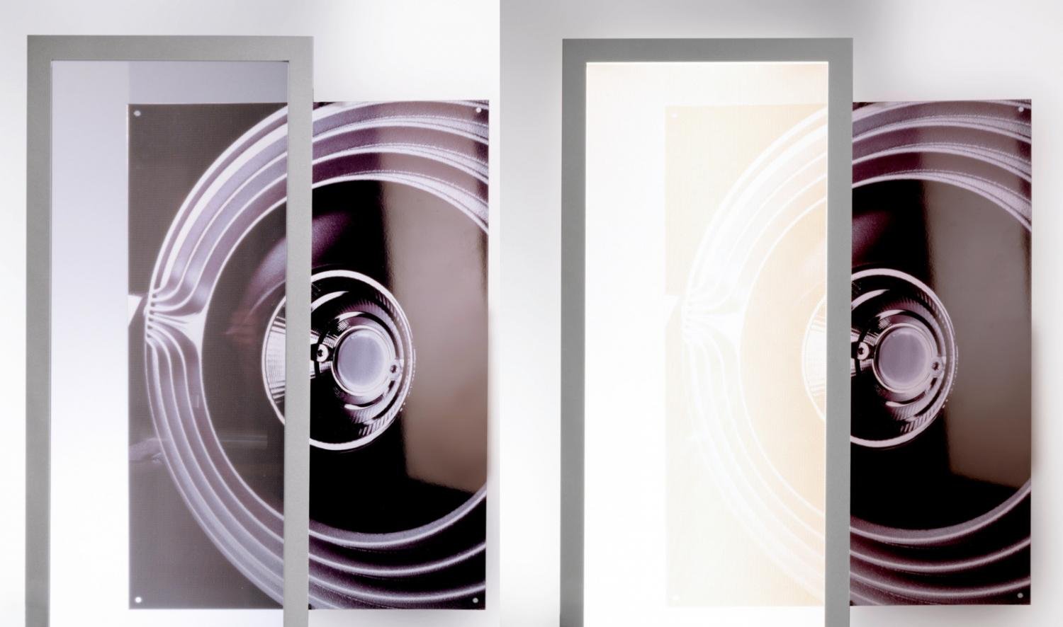 IMPR 342220 Deko-Light závěsné svítidlo LED Panel čiré, hranaté, 50 W, 3000/4000 K, stříbrná 220-240V AC/50-60Hz 53,00 W 3000 / 4000 K 6100 lm 295 mm bílá RAL 9006 (obrázek 4)