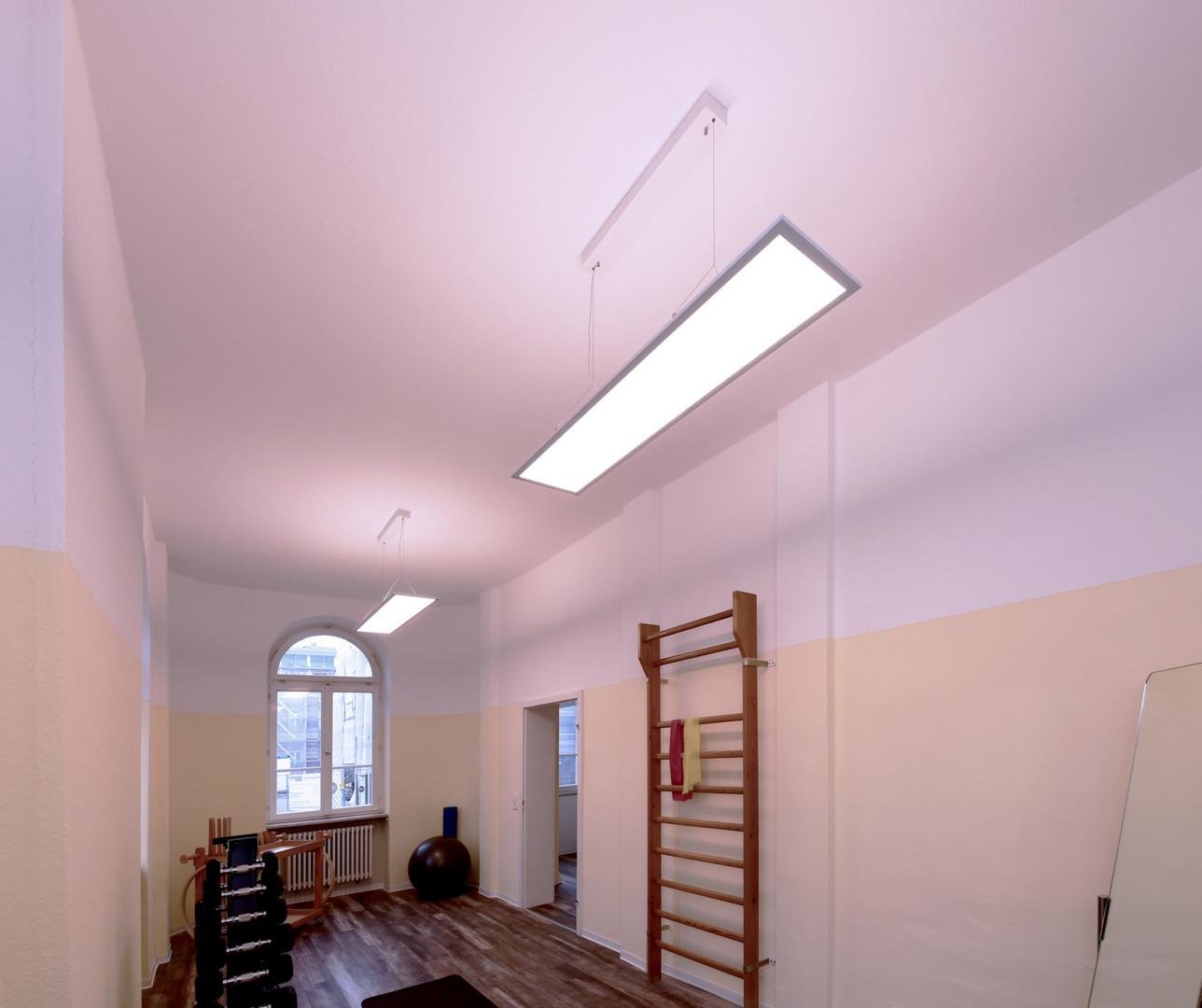 IMPR 342220 Deko-Light závěsné svítidlo LED Panel čiré, hranaté, 50 W, 3000/4000 K, stříbrná 220-240V AC/50-60Hz 53,00 W 3000 / 4000 K 6100 lm 295 mm bílá RAL 9006 (obrázek 5)