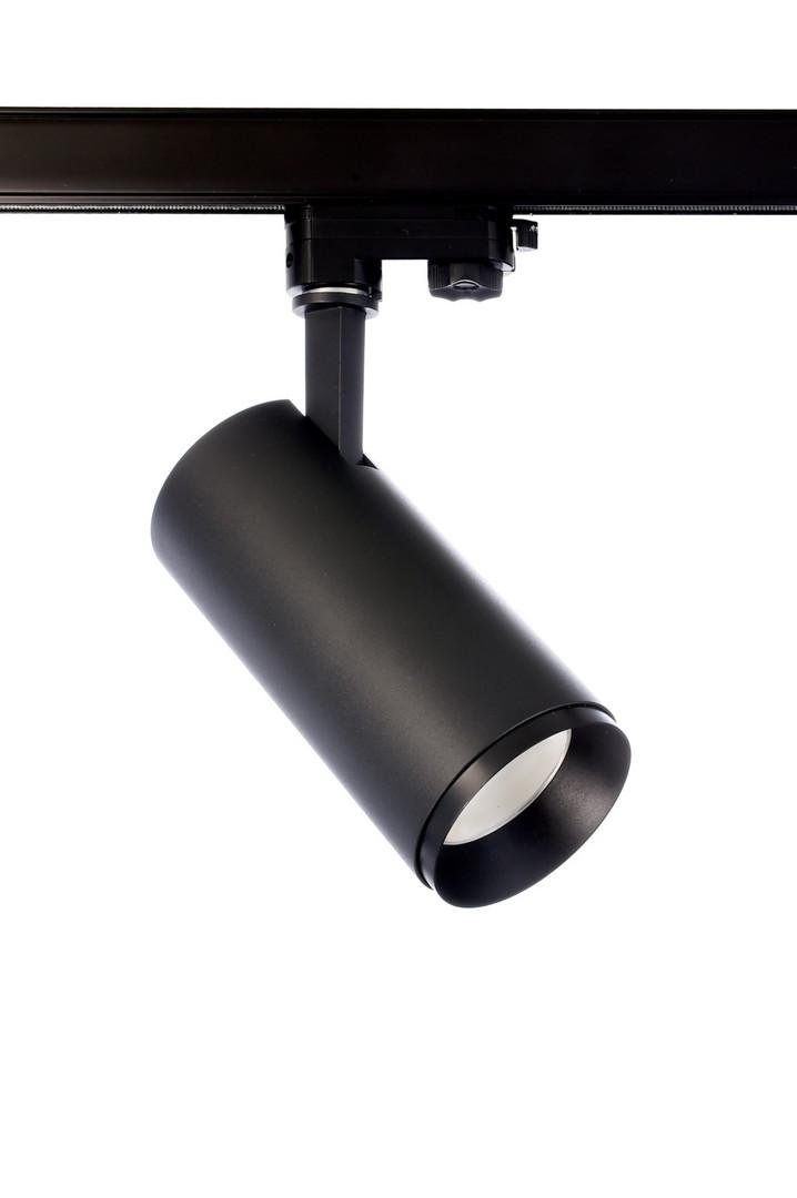 IMPR 707121 Deko-Light kolejnicový systém 3-fázový 230V Lucea 20 černá 220-240V AC/50-60Hz 20,00 W 3000/4000 K tmavě černá RAL 9005 - LIGHT IMPRESSIONS