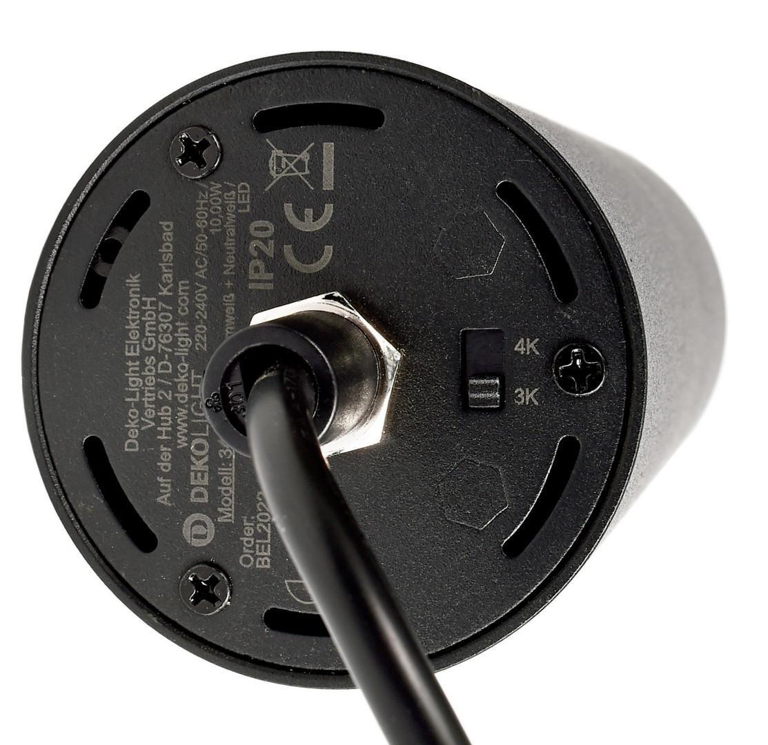 IMPR 342178 Deko-Light závěsné svítidlo Lucea 10 černá 220-240V AC/50-60Hz 10,00 W 3000/4000 K 930/1000 lm tmavě černá RAL 9005 (obrázek 4)