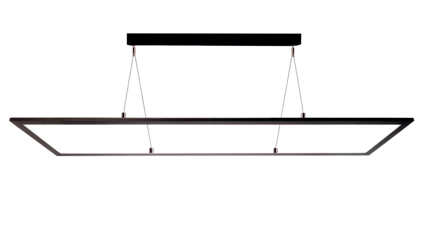 IMPR 342219 Deko-Light závěsné svítidlo LED Panel čiré, hranaté, 50 W, 3000/4000 K, černá 220-240V AC/50-60Hz 53,00 W 3000 / 4000 K 6100 lm 295 mm tmavě černá RAL 9005 - LIGHT IMPRESSIONS