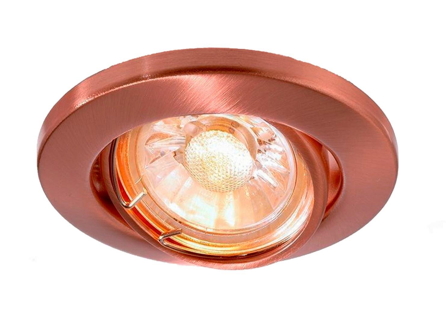 IMPR 110036 Deko-Light stropní vestavné svítidlo 220-240V AC/50-60Hz GU10 1x max. 35,00 W měď - LIGHT IMPRESSIONS