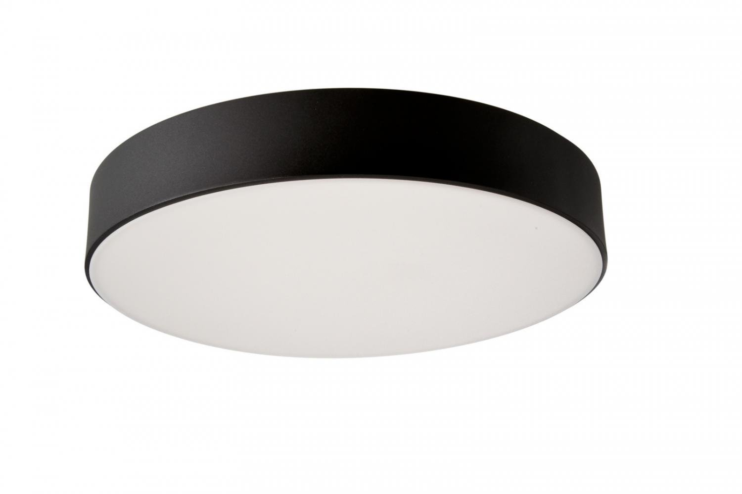 IMPR 348199 Deko-Light stropní přisazené svítidlo Menkar 400 mm 41 W 3000/4000 K 3200 lm tmavě černá RAL 9005 - LIGHT IMPRESSIONS