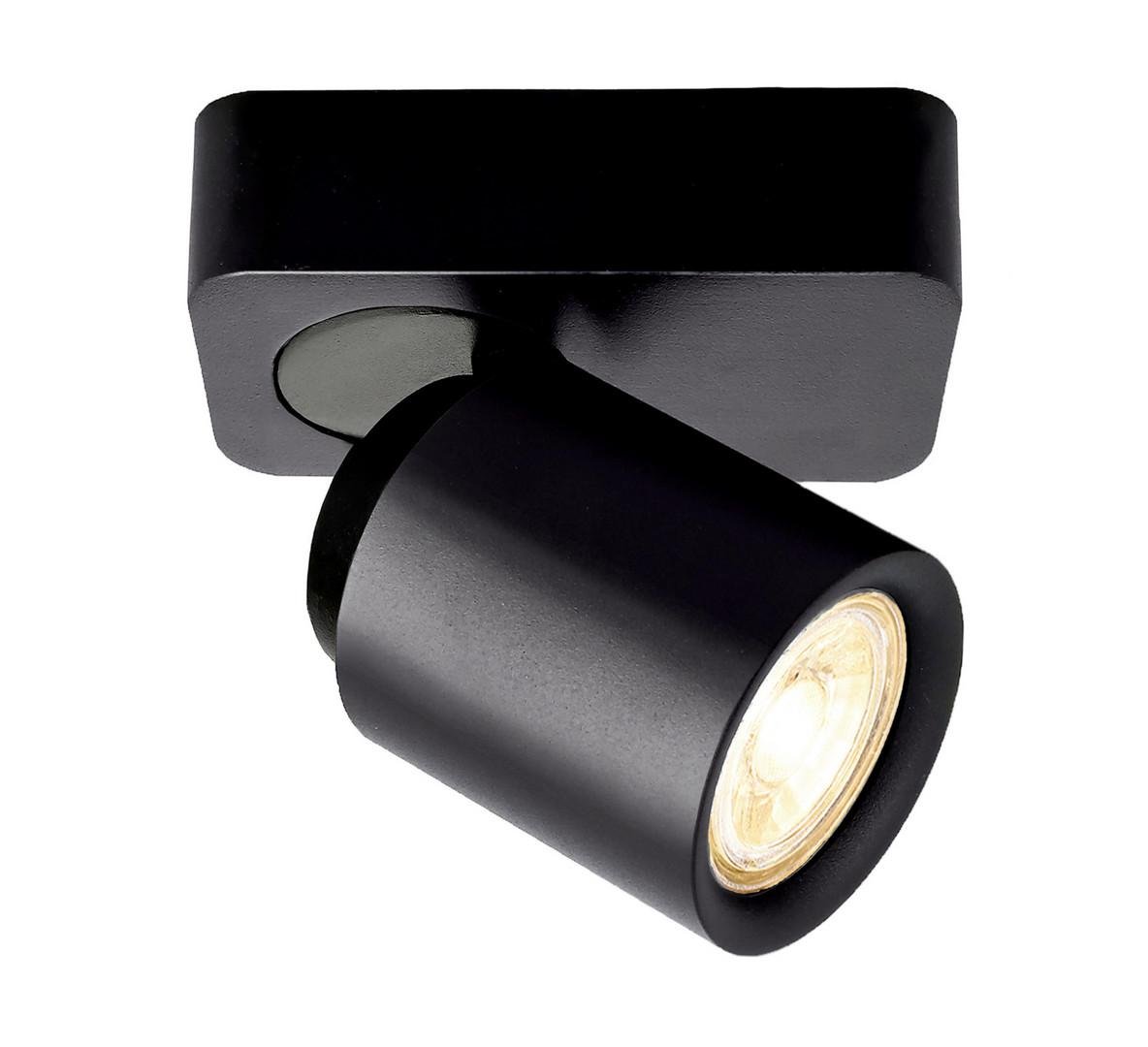 IMPR 348170 Deko-Light stropní přisazené svítidlo Librae lineární I 220-240V AC/50-60Hz GU10 1x max. 50,00 W 122 mm tmavě černá RAL 9005 - LIGHT IMPRESSIONS