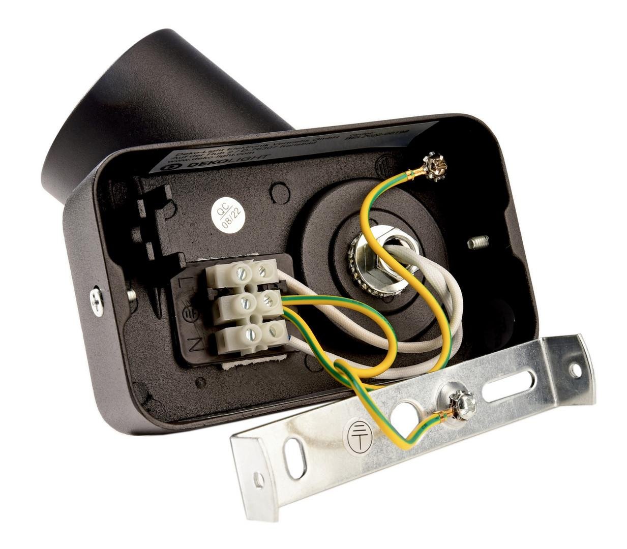 IMPR 348170 Deko-Light stropní přisazené svítidlo Librae lineární I 220-240V AC/50-60Hz GU10 1x max. 50,00 W 122 mm tmavě černá RAL 9005 (obrázek 2)