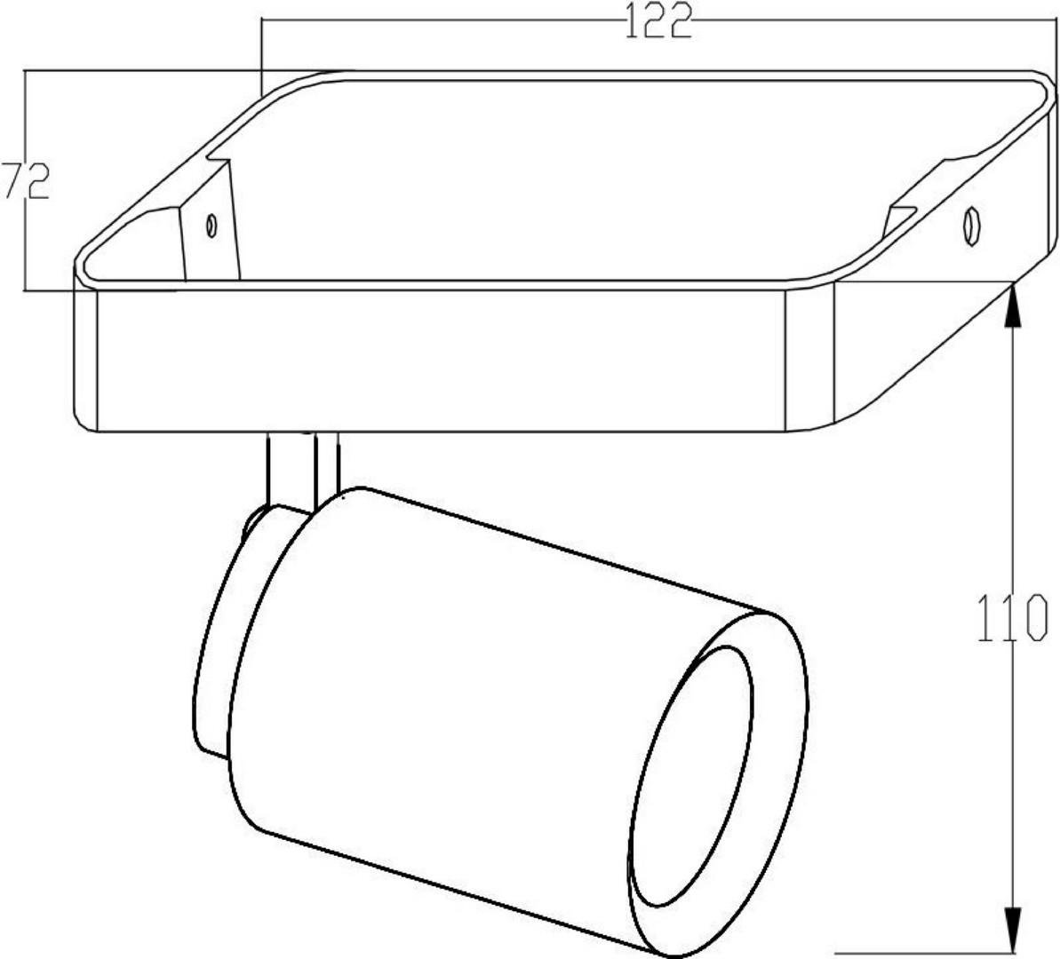 IMPR 348170 Deko-Light stropní přisazené svítidlo Librae lineární I 220-240V AC/50-60Hz GU10 1x max. 50,00 W 122 mm tmavě černá RAL 9005 (obrázek 7)