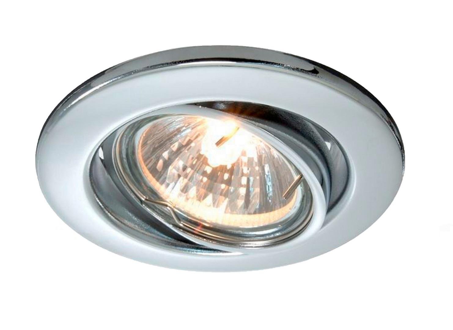 IMPR 110033 Deko-Light stropní vestavné svítidlo 220-240V AC/50-60Hz GU10 1x max. 35,00 W stříbrná - LIGHT IMPRESSIONS
