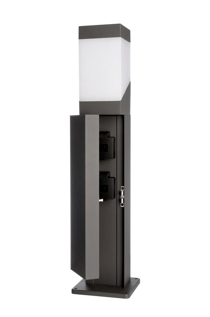 Obrázek produktu Deko-Light stojací svítidlo sloupek se zásuvkami Kukui Puka 220-240V AC/50-60Hz E27 1x max. 13,00 W 140 mm tmavěšedá - LIGHT IMPRESSIONS 4 Obrázek produktu Deko-Light stojací svítidlo sloupek se zásuvkami Kukui Puka 220-240V AC/50-60Hz E27 1x max. 13,00 W 140 mm tmavěšedá - LIGHT IMPRESSIONS 4