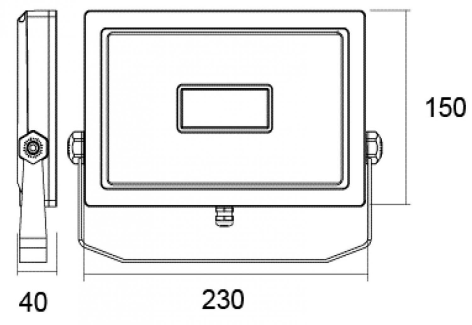 Obrázek produktu Deko-Light podlahové a nástěnné a stropní svítidlo Flood SMD, 30 W, 3000 K, černá 220-240V AC/50-60Hz 30,00 W 3000 K 3600 lm 230 mm černá - LIGHT IMPRESSIONS 2 Obrázek produktu Deko-Light podlahové a nástěnné a stropní svítidlo Flood SMD, 30 W, 3000 K, černá 220-240V AC/50-60Hz 30,00 W 3000 K 3600 lm 230 mm černá - LIGHT IMPRESSIONS 2