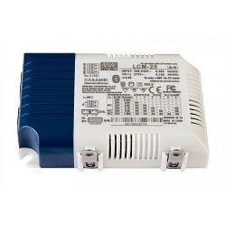 Obrázek pro produkt Meanwell LED-napájení DIM, Multi CC, LCM-25BLE / Casambi + Push konstantní proud 350/500/600/700/900/1050 mA IP20 stmívatelné 6-54V DC 18,90-25,20 W - DEKOLIGHT