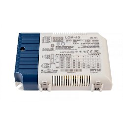 Obrázek pro produkt Meanwell LED-napájení DIM, Multi CC, LCM-40BLE / Casambi + Push konstantní proud 350/500/600/700/900/1050 mA IP20 stmívatelné 2-100V DC 42,00 W - DEKOLIGHT