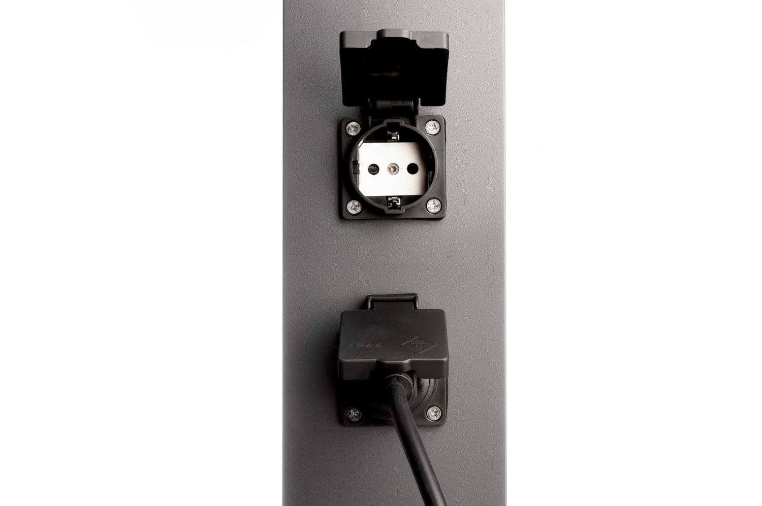 IMPR 733064 Deko-Light stojací svítidlo Facado Socket 220-240V AC/50-60Hz E27 1x max. 20,00 W 650 mm tmavěšedá (obrázek 4)